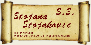 Stojana Stojaković vizit kartica